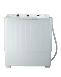 PEL Twin Tub Semi Automatic Washing Machine White (PWM-1050T) On Installments - NomanTra ( 3 Months 0% Percent Profit Product Available On 48 Months Installment )